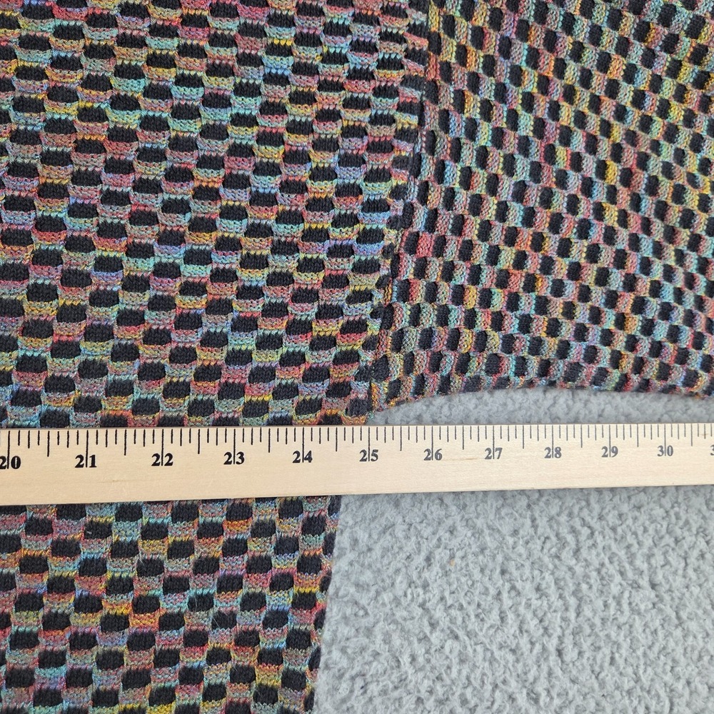Vintage Tundra Canada Sweater Mens 2X Multicolor 3D Knit 90s Coogi Style - Picture 6 of 8